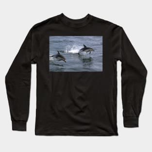 Peale's Dolphins Porpoising Long Sleeve T-Shirt